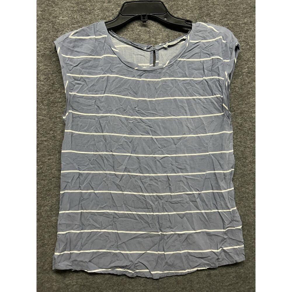 ABERCROMBIE & FITCH Blue Striped Woman’s Sleeveless Stop Size‎ Small Lightweight